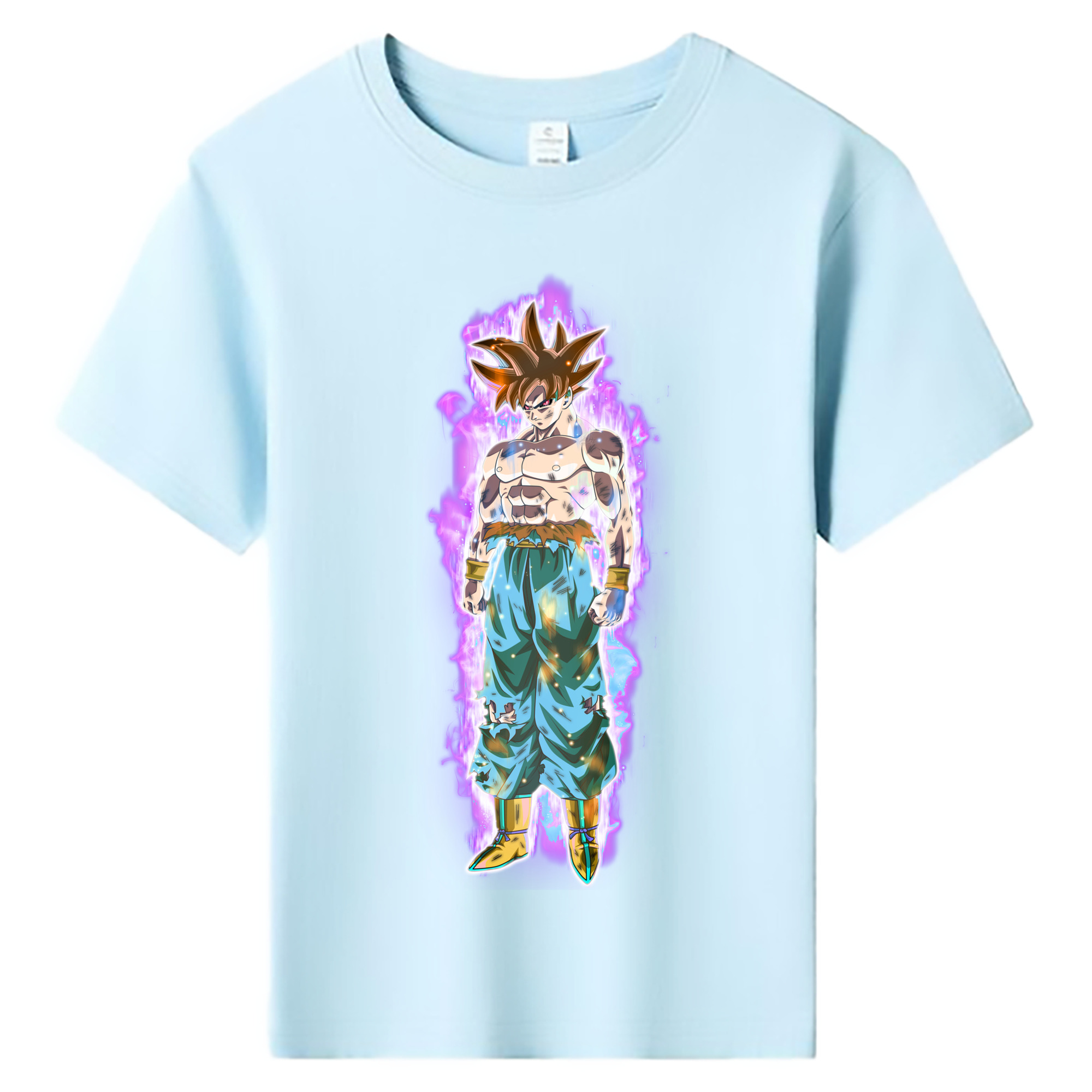 （画像用） ドラゴンボール 孫悟空（そん ごくう）Son Goku カカロット DRAGON BALL Kakarotto 綿100％キッズTシャツ（フロントプリント）